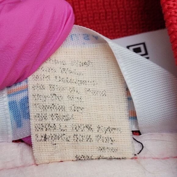 Vintage 80s Farmingdale Varsity Jacket L 22x23 Red Cropped - Picture 4 of 15